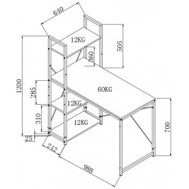 Письменный стол Pole 1