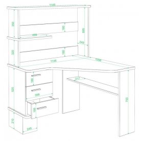 Письменный стол СД-45