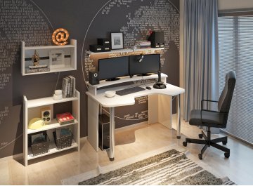 Письменный стол СКЛ-Игр120+НКИЛ120 БЕ