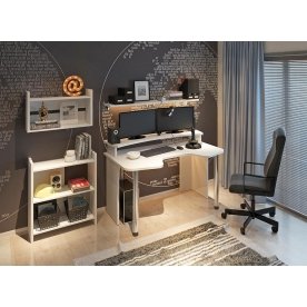 Письменный стол СКЛ-Игр140+НКИЛ140 БЕ