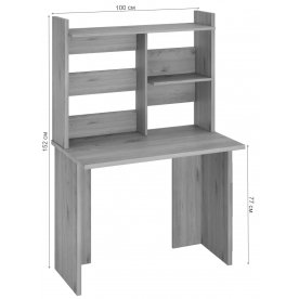 Письменный стол СКЛ-Прям100(без тумбы)+НКЛ-100 Н