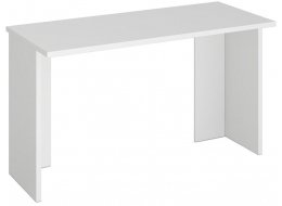 Письменный стол Беланта-Прям130(без тумбы) БЕ белый