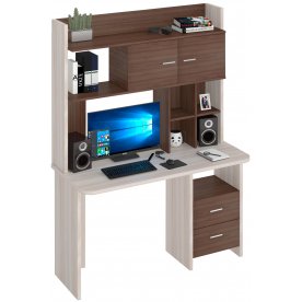 Письменный стол СКЛ-Прям130Р+НКЛХ-130 КШ