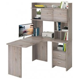 Письменный стол СКЛ-Угл130+НКЛХ -120 Н ПРАВ