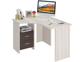 Письменный стол СКЛ-Угл 120 КВ ЛЕВ