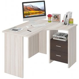 Письменный стол СКЛ-Угл 120 КВ ПРАВ