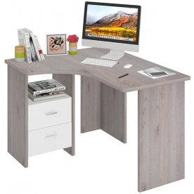 Письменный стол СКЛ-Угл 120 НБЕ ЛЕВ