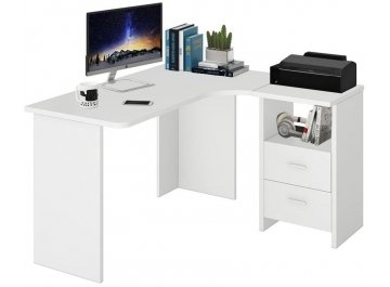 Письменный стол Беланта-Угл 130 БЕ ПРАВ