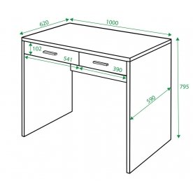Письменный стол СП-22С К