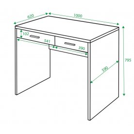 Письменный стол СП-22С В