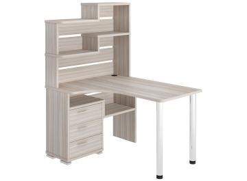 Письменный стол СР-132-130 БЕН-ЛЕВ левый карамель