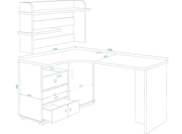 Письменный стол СР-145