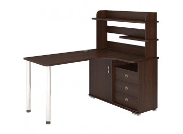 Письменный стол СР-145М НБЕН-ПРАВ правый венге