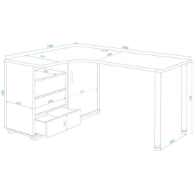 Письменный стол СР-145С