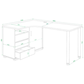 Письменный стол СР-145С