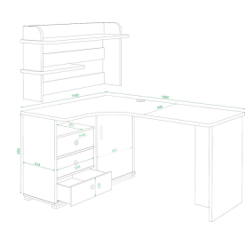 Письменный стол СР-165