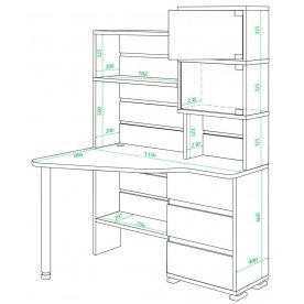 Письменный стол СР-322