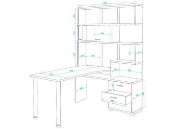 Письменный стол СР-420/170