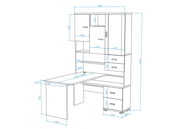 Письменный стол СР-620/140