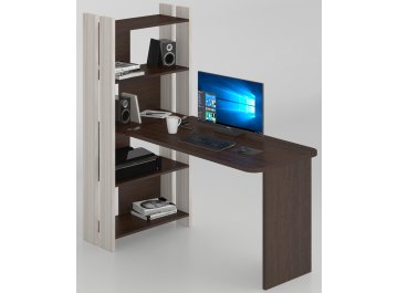 Письменный стол Лоревро-ОВ+С120РПрям без тумбы КВ