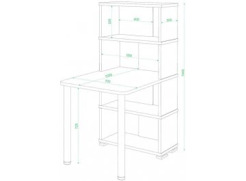 Письменный стол Эланта-10М / 4 В
