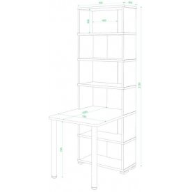 Письменный стол СБ-10М / 6 КВК