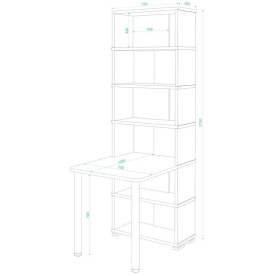 Письменный стол СБ-10М / 6 ШБЕШ
