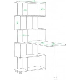 Письменный стол Валевро-5СТ Н