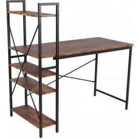 Письменный стол Wd-07/Вд-07 burnt/обгоревшее дерево