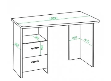Компьютерный стол 120х60