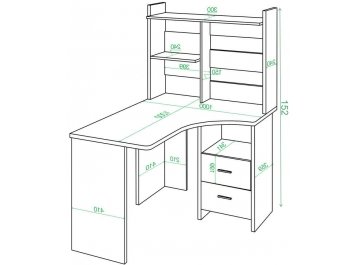 Компьютерный стол Норина