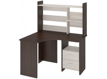 Компьютерный стол с надстройкой 120х100