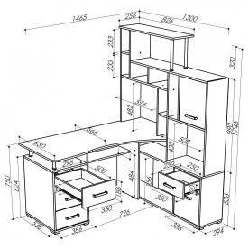 Компьютерный стол Джаз-15