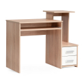 Компьютерный стол Джаз-24 правый дуб сонома
