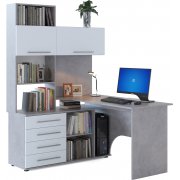 бетон / белый