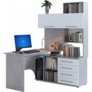 бетон / белый