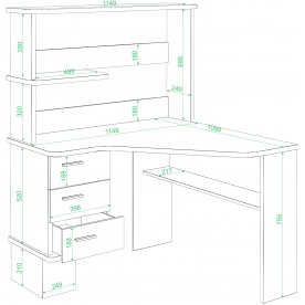 Компьютерный стол СД-45