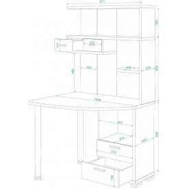 Компьютерный стол СК-20