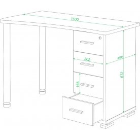 Компьютерный стол СКМ-50
