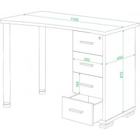Компьютерный стол СКМ-50