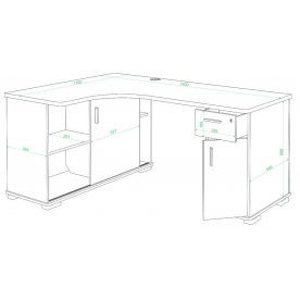 Компьютерный стол СР-160М