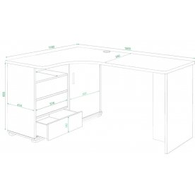 Компьютерный стол СР-165С
