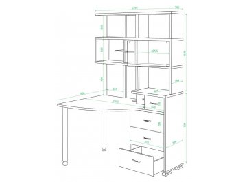 Компьютерный стол Жаспера-320
