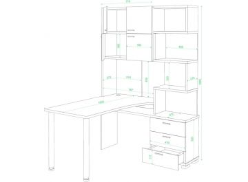 Компьютерный стол Жаспера-500М / 160