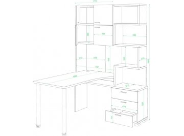 Компьютерный стол СР-500М / 160