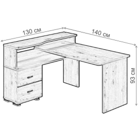 Письменный стол СР-620/140 C