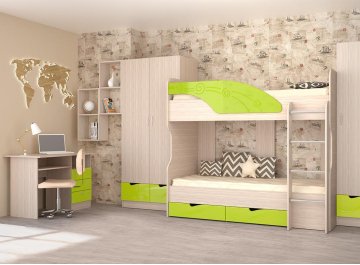 Письменный стол Бриз волна