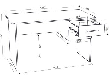 Письменный стол СП2