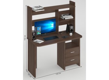 Письменный стол СКЛ-Прям120Р