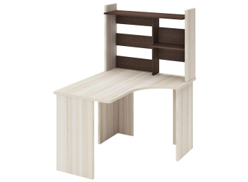 Письменный стол СКЛ-Угл120+НКЛ-100 ВК ПРАВ карамель / венге